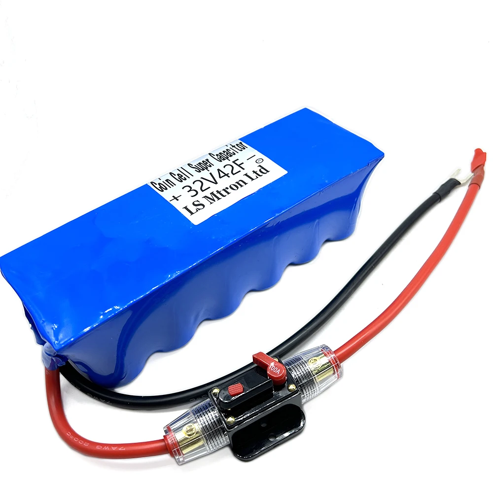LS Mtron-Módulo Retificador Automotivo, Super Capacitor com Proteção, Fusível de Auto-Recuperação, 32V42F, 2.7V500F