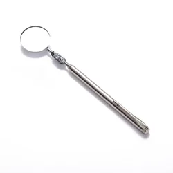 Portable Car Angle Observation Pen Car Telescopic Detection Lens Inspection Round Mirrorcar Inspection Mirror
