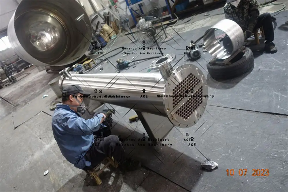 Water oil cooler Industrial condenser Other refrigeration heat exchange equipment Shell and tube heat exchanger