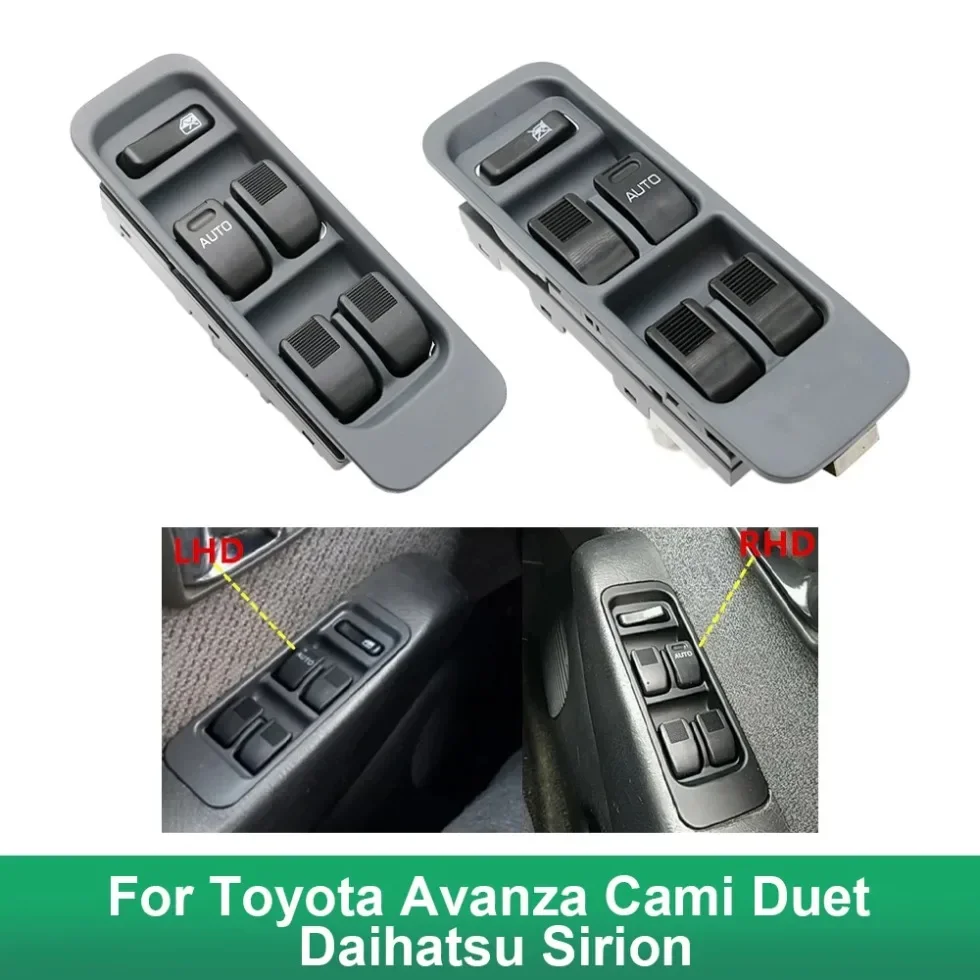 

Left & right Power Master Window Switch For Toyota Avanza Cami Duet Daihatsu Sirion Serion 84820-97201 84820-87401 84820-97501