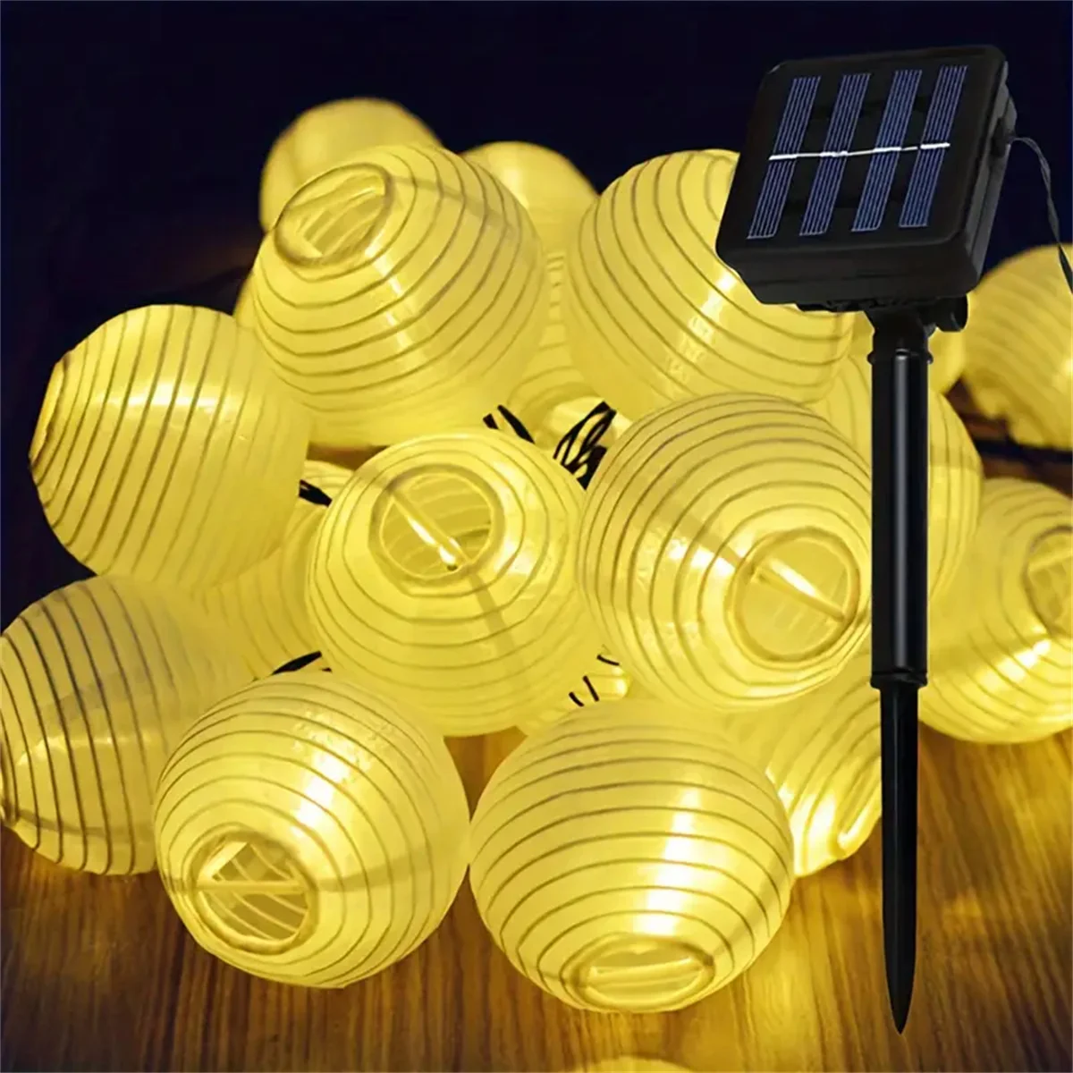 

20/30LED Solar String Lights Solar Fairy Lights Outdoor 8 Modes Atmosphere Lighting For Garden Parties Weddings Decoration