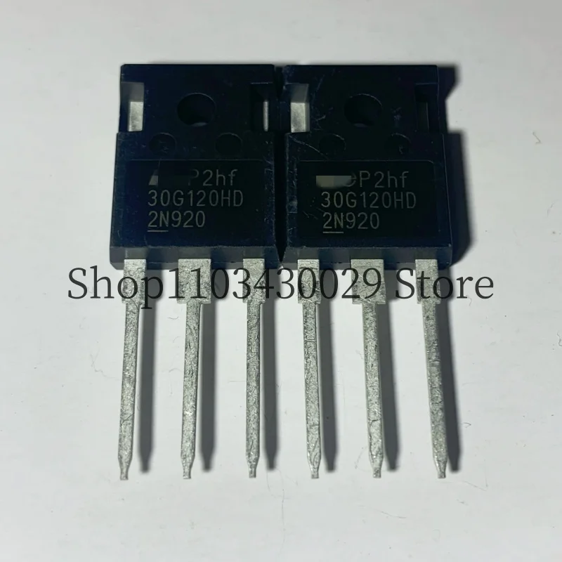 Transistor IGBT Original, 10 piezas, nuevo, FGW30N120HD, 30G120HD, TO-247, 30A, 1200V