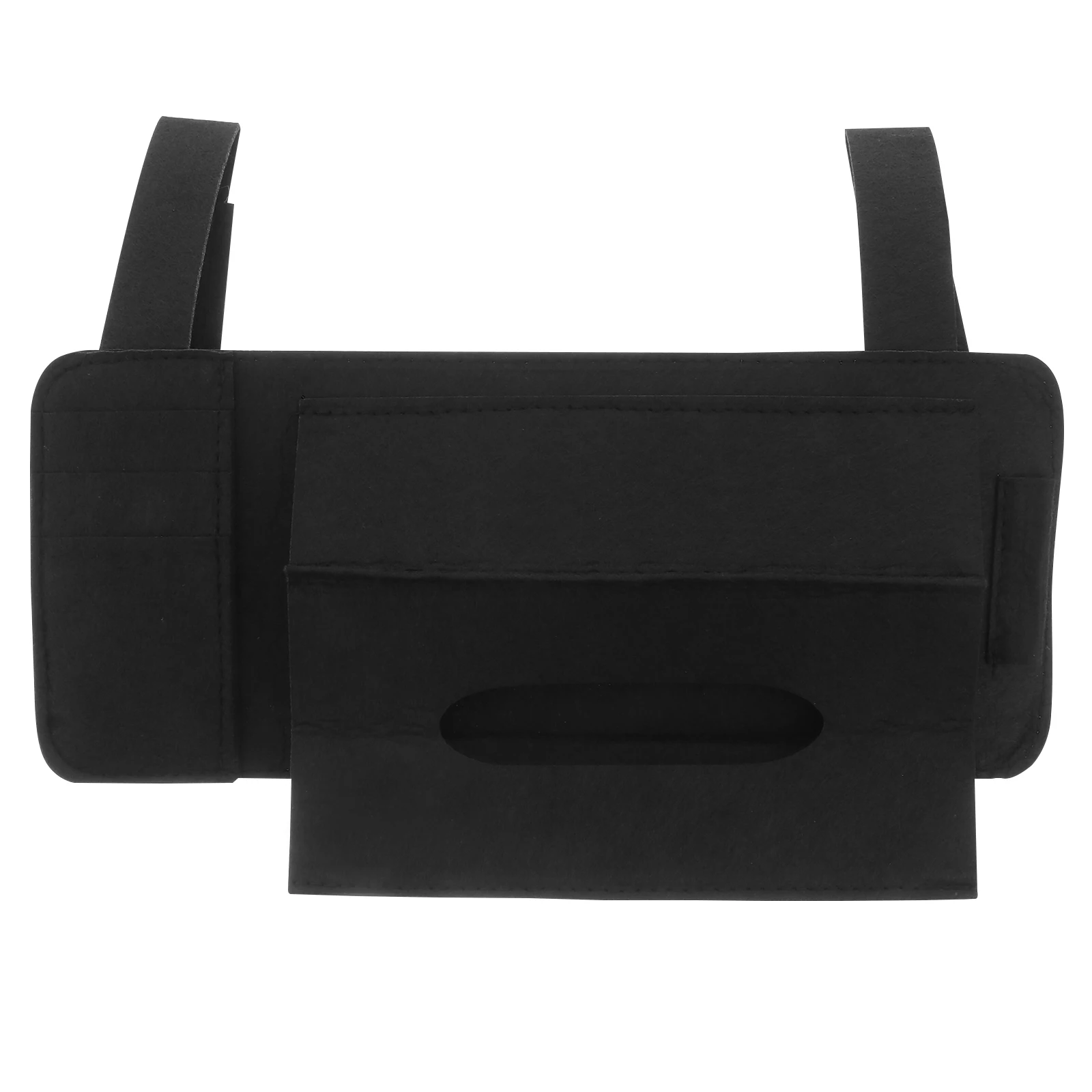 

Car Tissue Box Napkin Holder for Automobile Dispenser Hanging Accessories Durable Easy Clean Smooth Great Decor Card Pouch Sun