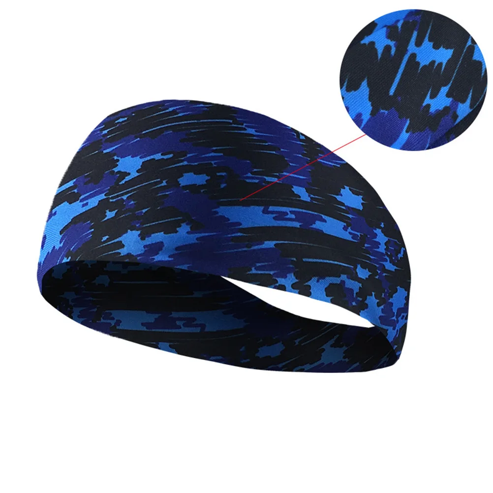 

Elastic Hairband Absorb Sports Headwear Unisex Running Yoga Stylish Breathable Wide Band Stops Sweat Keeps Hair In Place Perfect