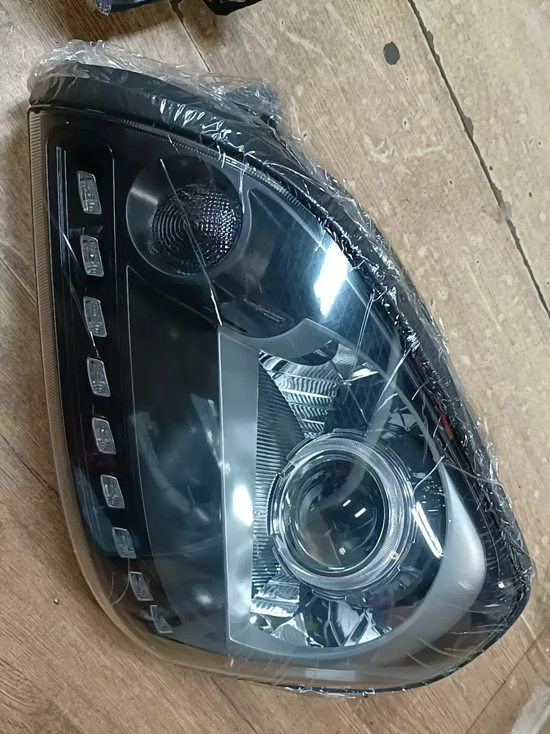 Car Headlight assembly For Hyundai Tucson led DRL daytime running light turn signal head lamp