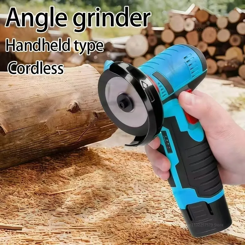 เครื่องเจียรมินิแบบพกพา ใช้แบตเตอรี่ 12V สำหรับงานอุตสาหกรรมและงาน DIY เครื่องตัดขัดแบบมือถือไร้สาย