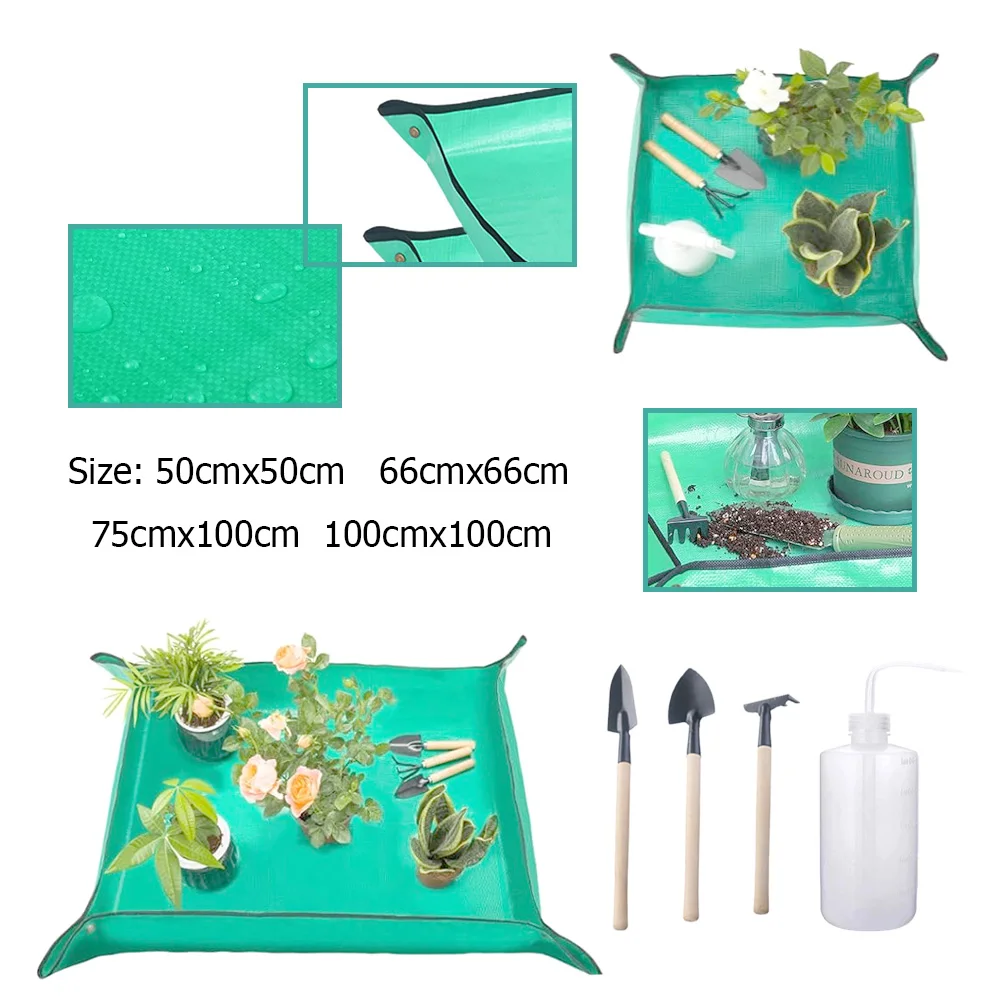 1pcs Plant Repotting Mat, Waterproof Transplanting Mat, Indoor Succulent Potting Mat, Portable Gardening Mat