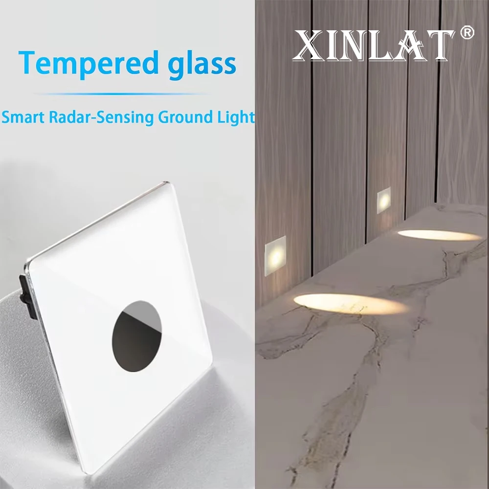 

Встроенная лестница, светодиодный светильник, умные стеклянные ночники, PIR-датчик движения, спальня, внутреннее настенное бра, балкон, ступенька, коридор, радарный датчик