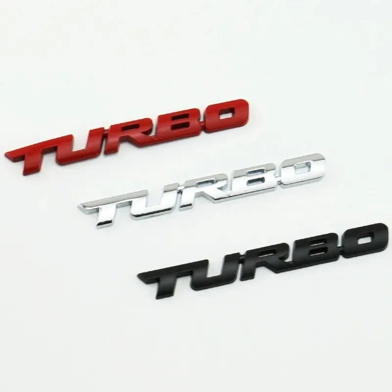 

Car Sticker 3D Car Modified Limited Edition Style Emblem Car Body Trim Sticker Decals Badge Accessories Turbo Metal Emblem