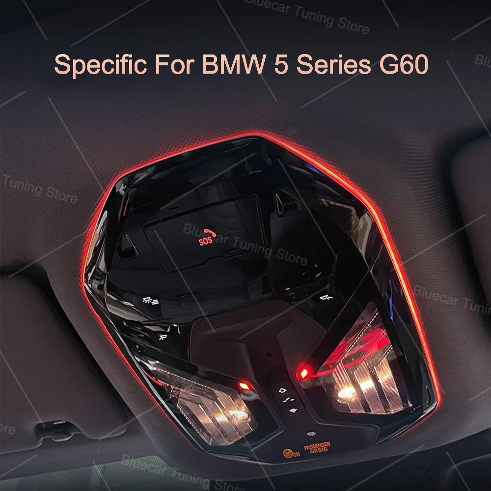Angel Wings Reading Light For BMW 5 7 Series X3 G60 G70 G45 Supports Color Control Via The  Original Car's Screen Menu