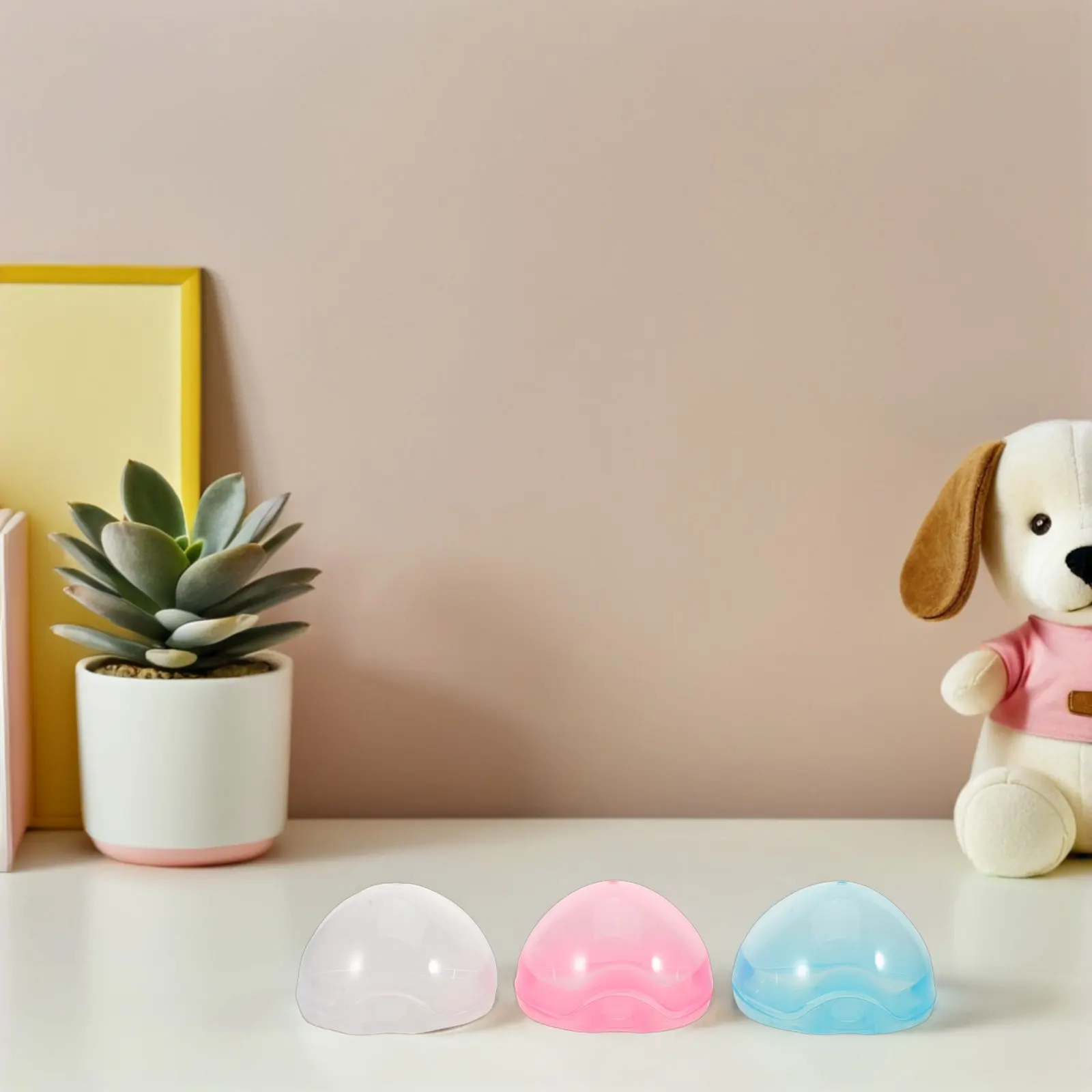 

Набор из 12 прозрачных портативных контейнеров для хранения пустышек с прочными пылезащитными крышками из полипропилена для путешествий и использования в детской комнате