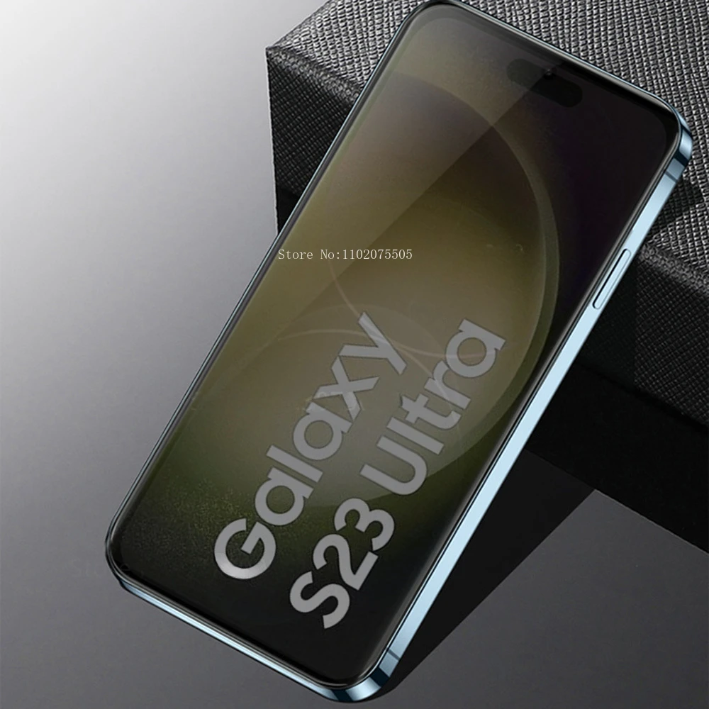 2PCS Privacy Protective Glass For Samsung Galaxy S23 Ultra Screen Protector On Sumsung S20 S21 S22 Ultra  Anti-Spy Tempered Flim image 3