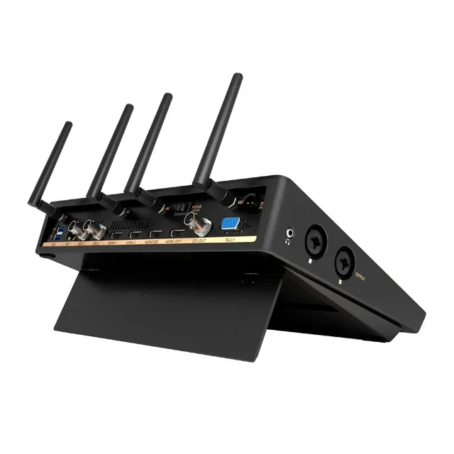 Best Portable 6-Channel Touch Screen Live Streaming Video Mixer Switcher Radio & TV Broadcasting Equipment