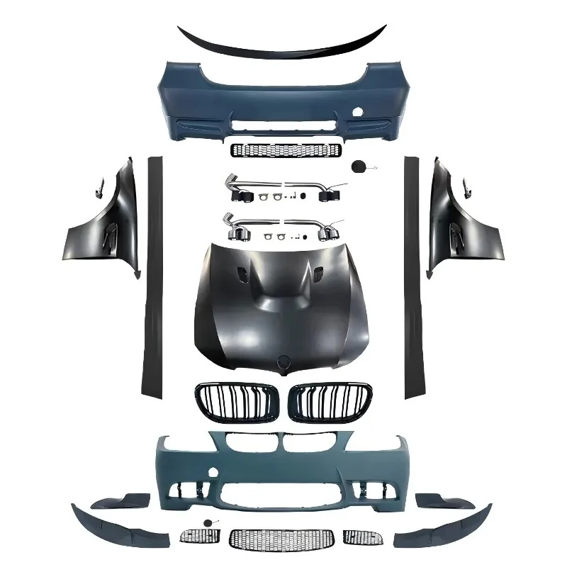 

Zuimi High-endHigh Sale PP+carbon Fiber Tail Throat 2005-2012 Car Bumpers E90 Upgrade To M3 Body Kit For 3 Series