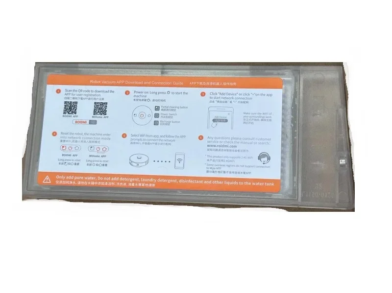 Original HEPA Washable Filter For ROIDMI EVE Plus Self-sterilizing and self-emptying robot vacuum & mop Parts Accessories