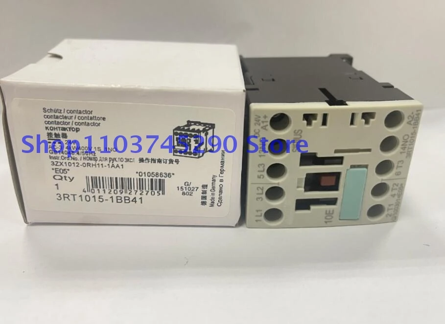 1PCS 3RT1015-1BB41 Brand New 3RT10151BB41 3RT1015 1BB41 In Box contactor Original