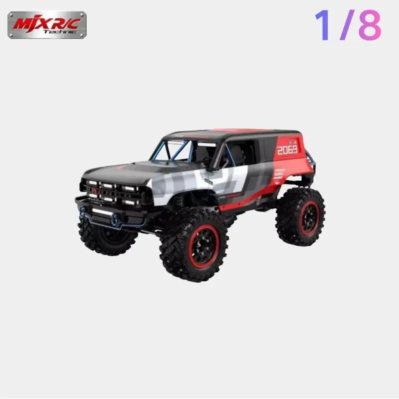 

MJX H8P 1/8 Scale 3S Brushless RC Buggy with Oil-Filled Shocks LED Light Bar RTR Remote Control Off-Road Vehicle