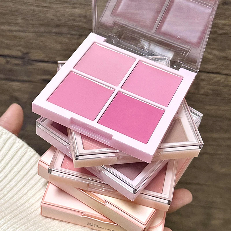 【Peace】Multi-purpose Berry Milk Blush Cream Palette Lip Cheek Tint Natural Matte Expanding Color Brightening Face Blusher Rouge