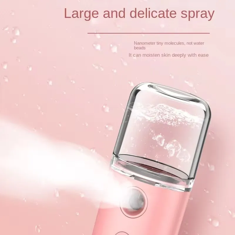 USB Charging Water Replenisher Spray Beauty Water Replenisher Humidifier Cold Spray Face Water Replenisher