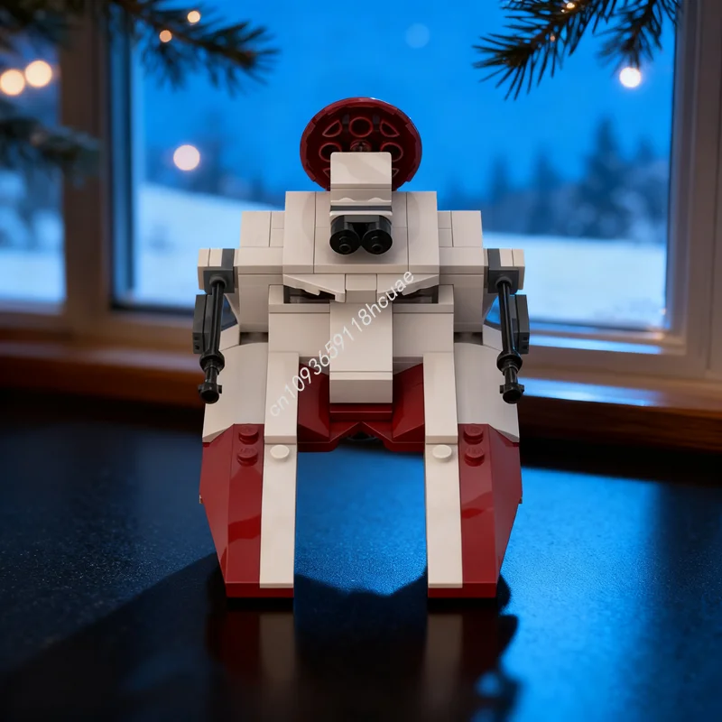 

111pcs MOC Fighter Tank Republic Star Battle Model Building Christmas gift blocks toy Architecture idea Education Brick Kids