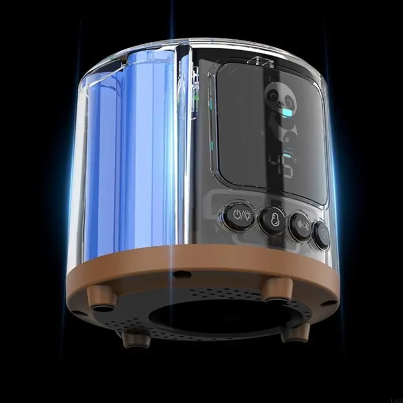 Scaldabiberon portatile per scaldabiberon con musica a rumore bianco domestico per l'alimentazione del bambino e l'uso in L8RB