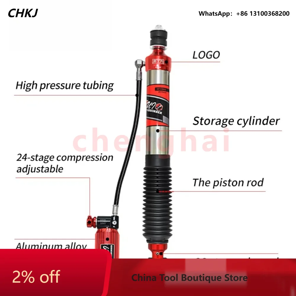 Off Road Suspension Kits Nirtrogen Gas 4x4 off Road Monotube  Shock Absorber for Patrol Y60/61