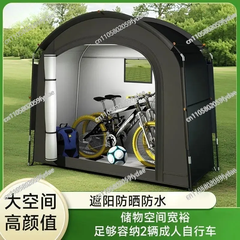 Outdoor Large Space Storage Tent Portable Weatherproof Insect Proof Bicycle Storage Tent