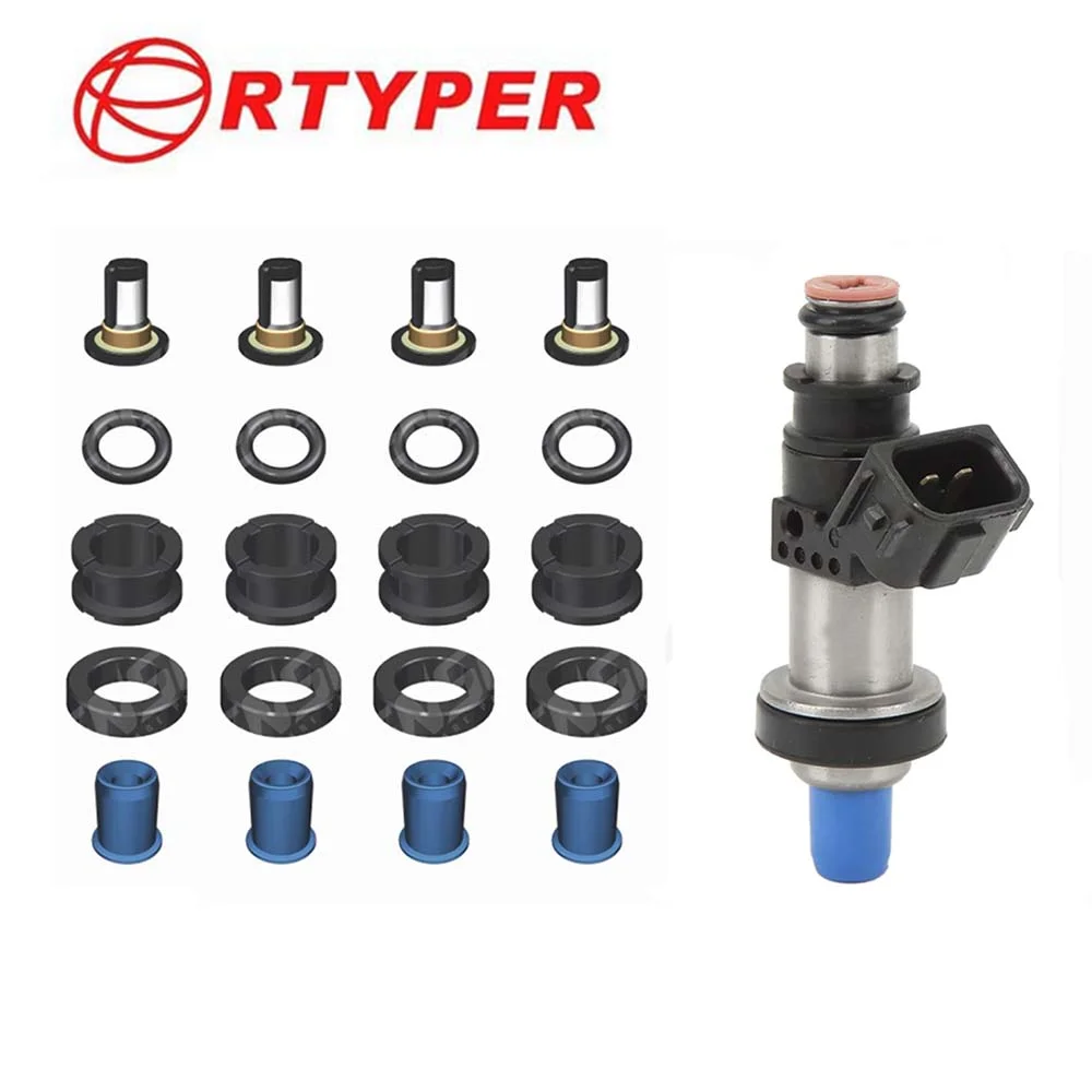 4set  Fuel Injector Repair Kits For Honda Outboard Motor MP7770 16406‑ZW5‑000 4 Stroke BF115-130HP