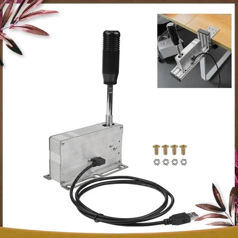 AB59-PC USB ألعاب السباق متتابعة شيفتر H والعتاد التحول سيم ل لوجيتك G25 G27 G29 G920 G923 Thrustmaster T300RS/GT T500 جزء