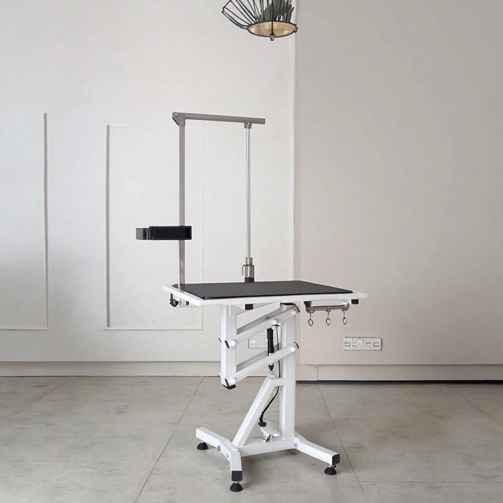 

EUR PET Factory Price Luxury Eco-Friendly Rubber Air Lifting Pet Grooming Table Good Quality Pet Beauty Table