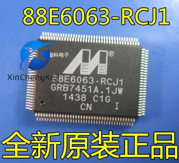 

10pcs original new 88E6063-C1-RCJ1C000 QFP128 silk screen 88E6063-RCJ1 Ethernet