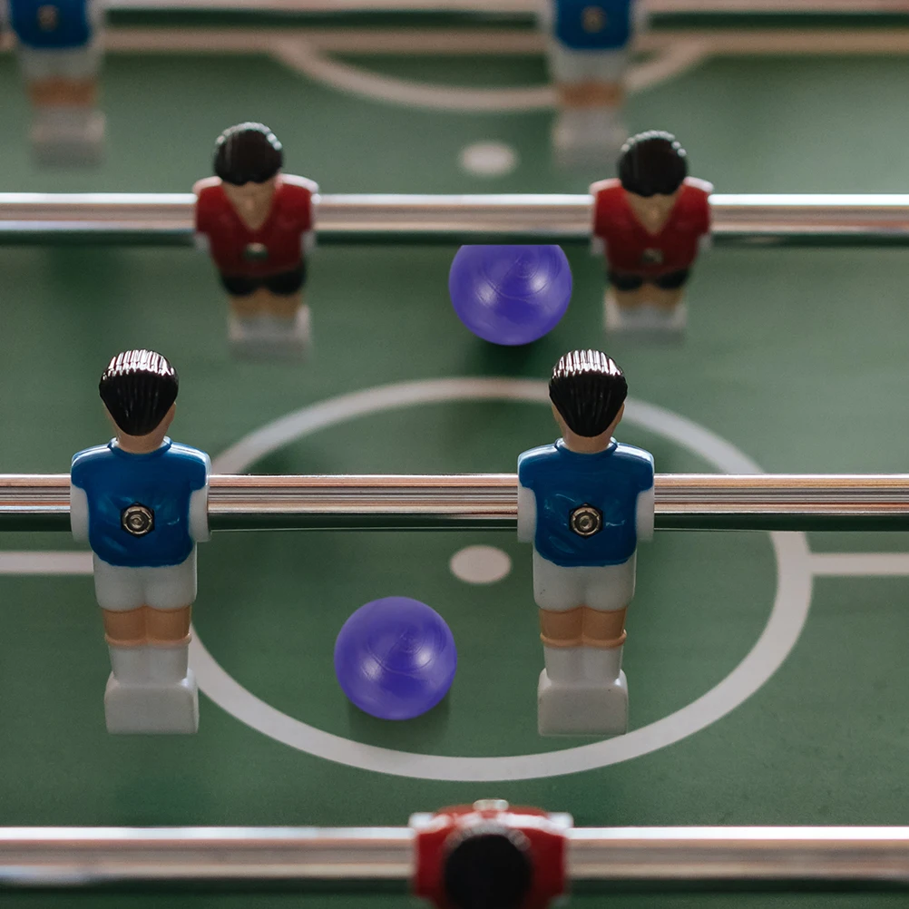 

12Pcs Smooth Soccer Balls Replace Old Table Footballs Strong Resilient Design Suitable Standard Football Tables Game Ball