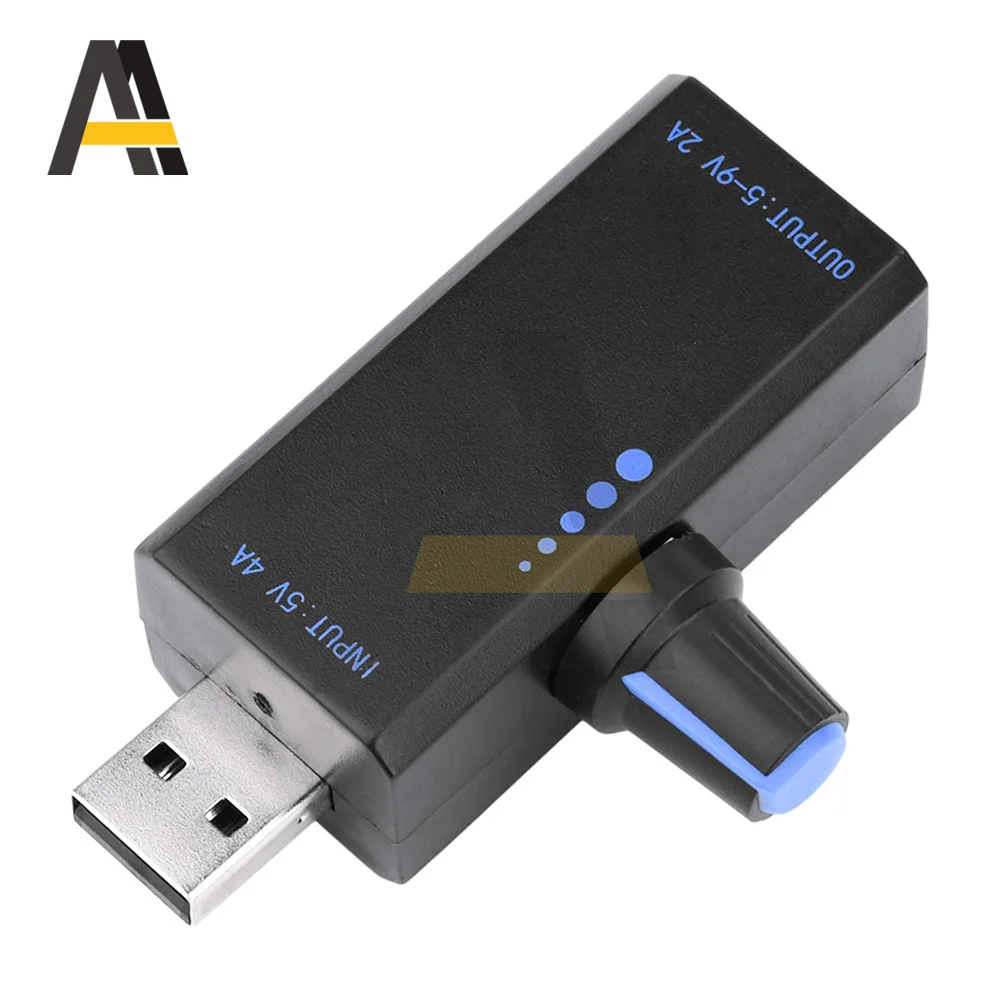 DC 5V 4A USB Stepless Motor Speed Controller regolatore del Volume d\'aria modulo interruttore di velocità per Controller della velocità del vento