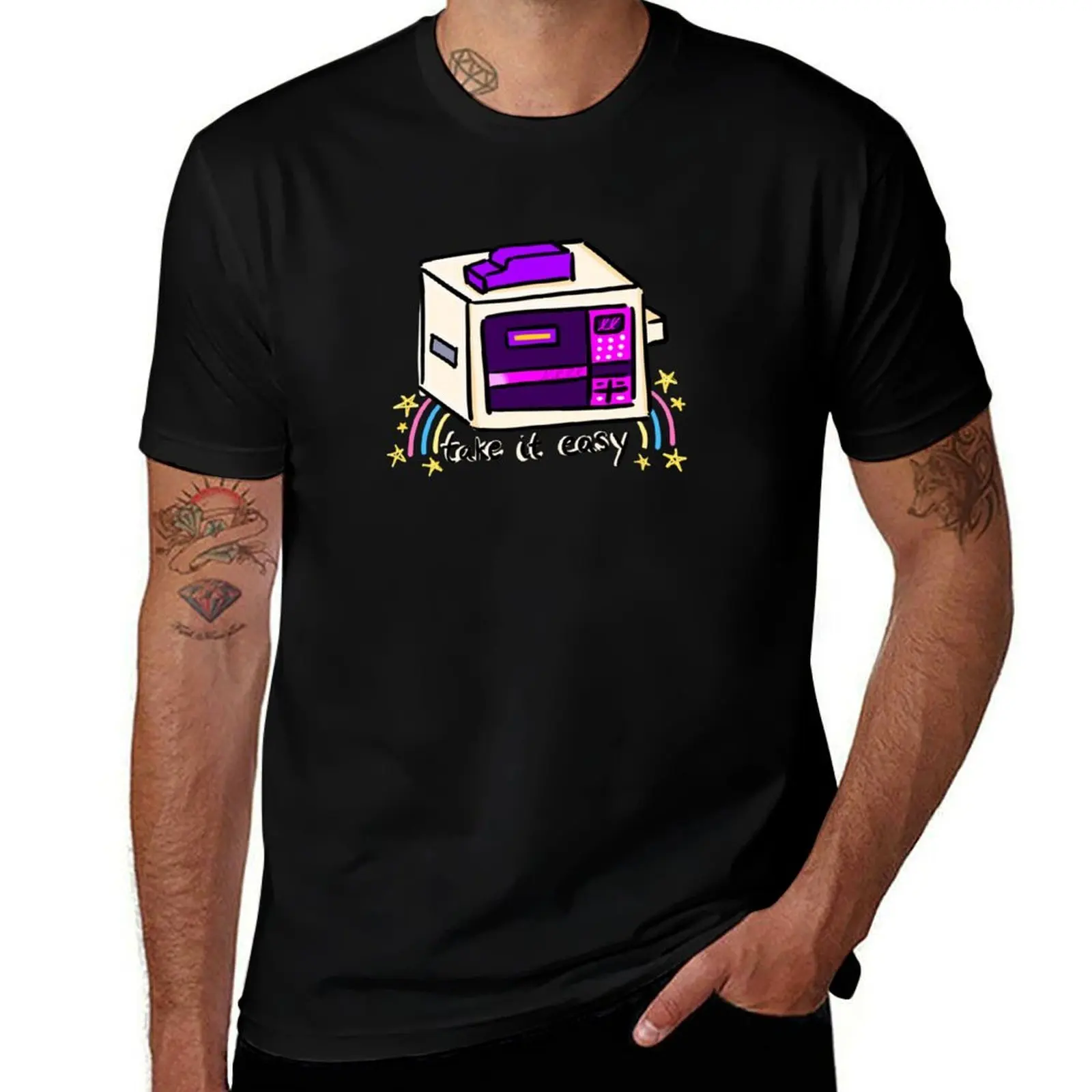Take It Easy Bake Oven T-Shirt Urban Casual Loose Fit Tee