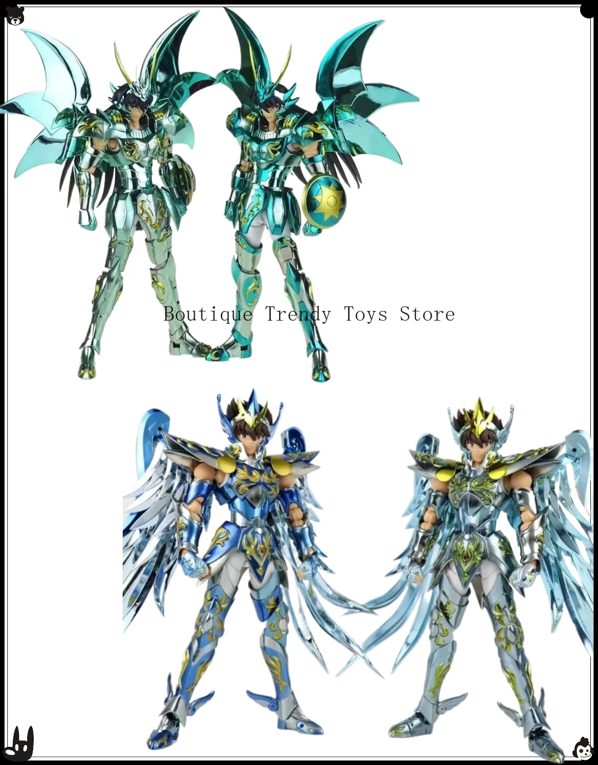 

【In Stock】GT Saint Seiya Saint Cloth Myth EX Pegasus Action Figure Model Toy Desktop Ornament Gift Collection