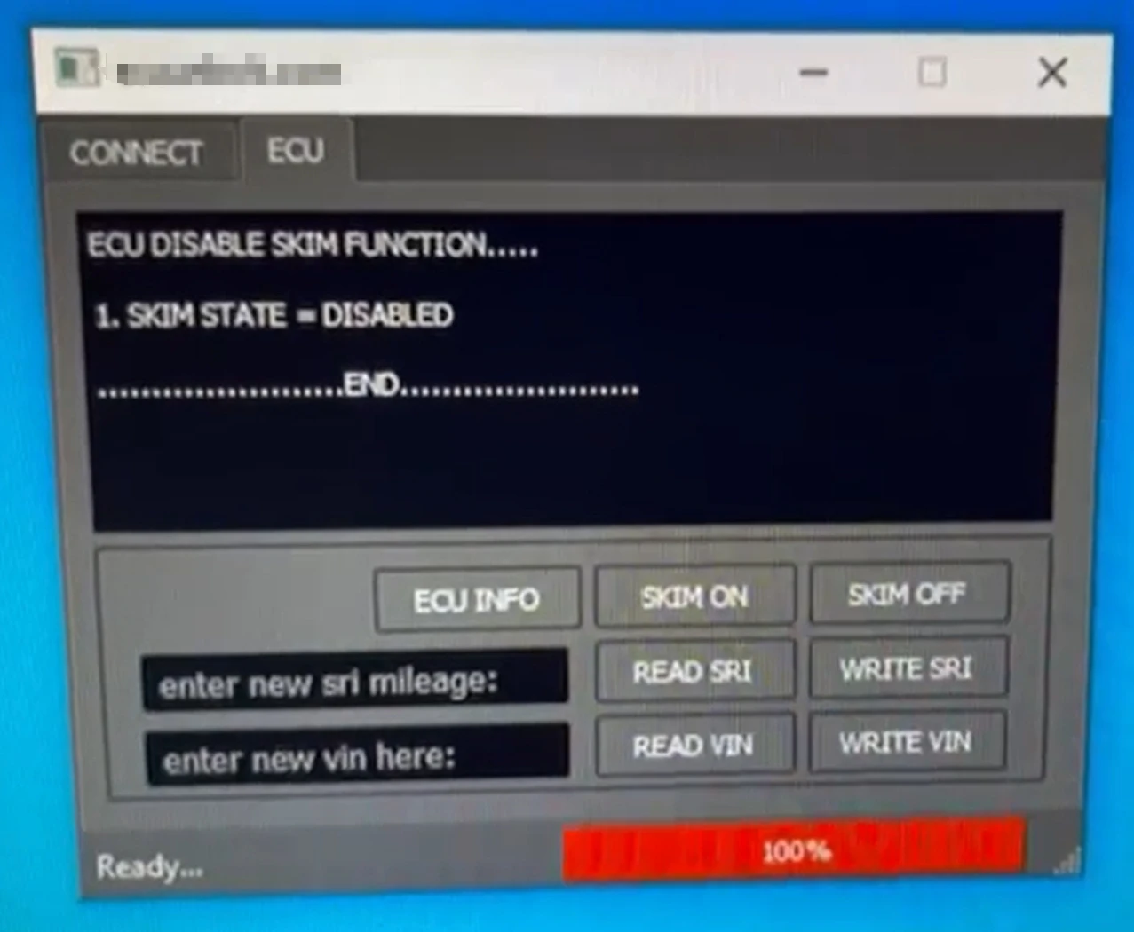 Programa de software APNT para Chrysler IMMO OFF funciona com qualquer dispositivo J2534 que suporta SCI (j2610) e Can Bus