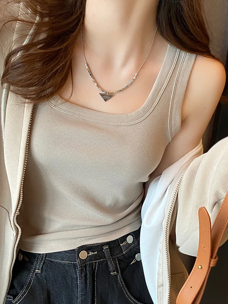 Chic Strap Vest Wom…