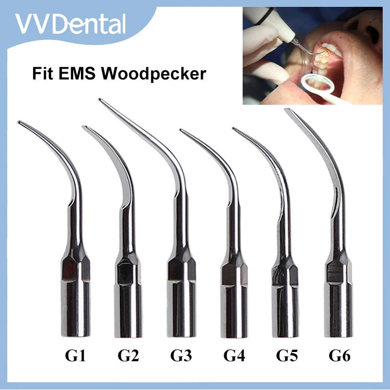 

1Pcs Dental Ultrasonic Scaler Tip Scaling Periodontics Endodontics Tips Fit EMS /Woodpecker UDS Scaler Handpiece Dentistry Tips