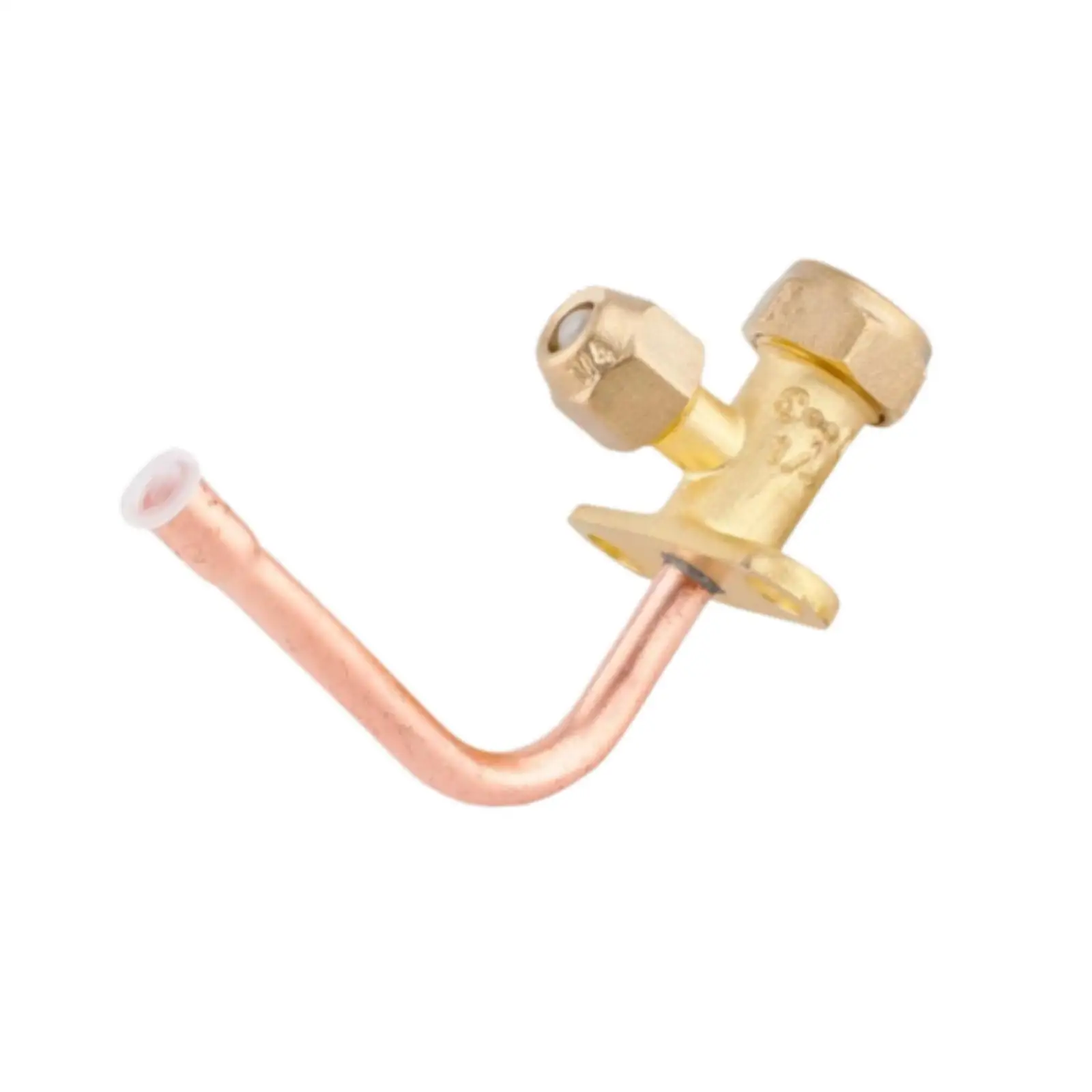 Air Conditioner Stop Valve Brass Component Installation Maintenance Repair Service Pressure Valve
