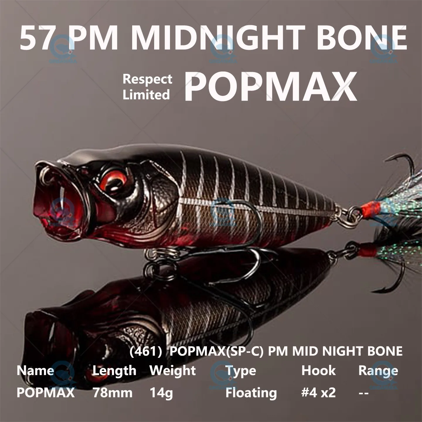 2024.1 NEW PM MIDNIG BONE JAPAN Megabass Limited COLOR RESPECT 57