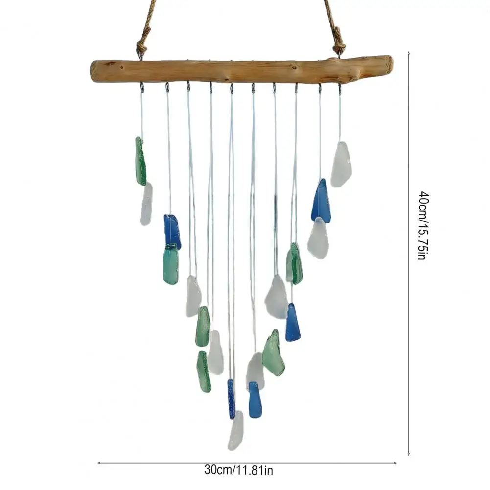 

Unique Wind Chime Handcrafted Bohemian Style Hanging Wind Chime for Garden Backyard Home Indoor Outdoor Decoration