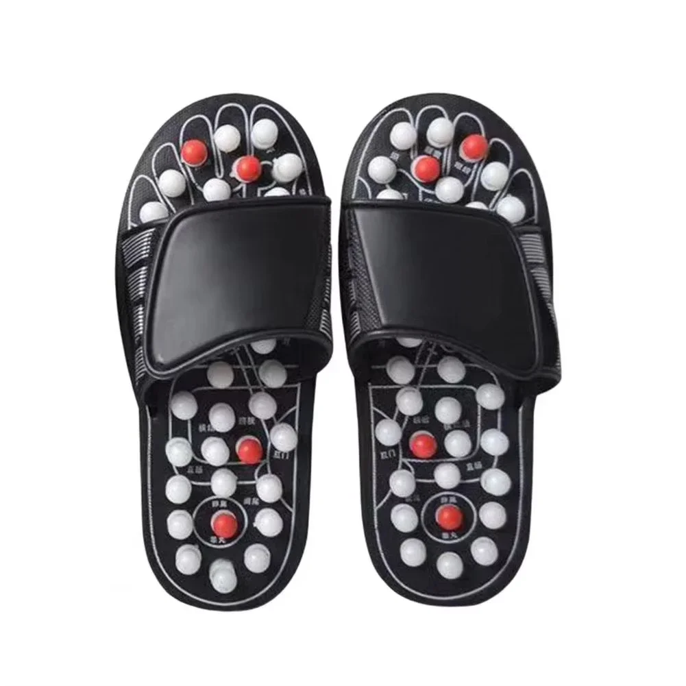 Shiatsu Foot Massager - Plantar Fasciitis Relief Acupressure Reflexology Stimulation Massage Sandals