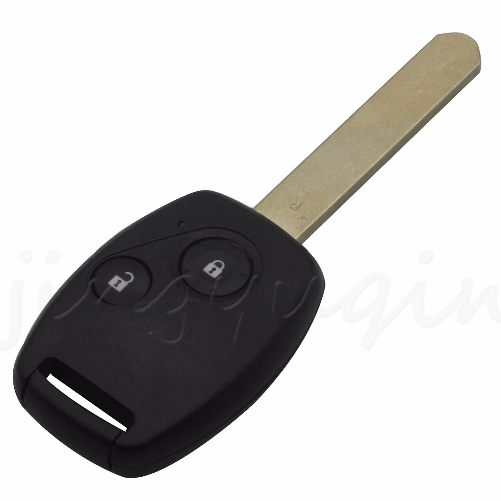 jingyuqin Replacement Remote Car Key 2/ 3 Buttons & 433MHz & ID46 Chip - FOB for Honda Cr-V Civic 2005 2006 2007