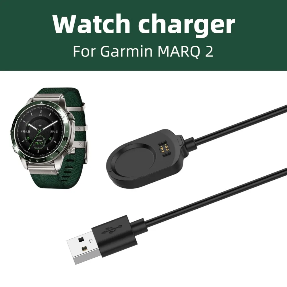 New Stand Dock Adapter Base Charging Cable Charger Cradle For Garmin MARQ 2