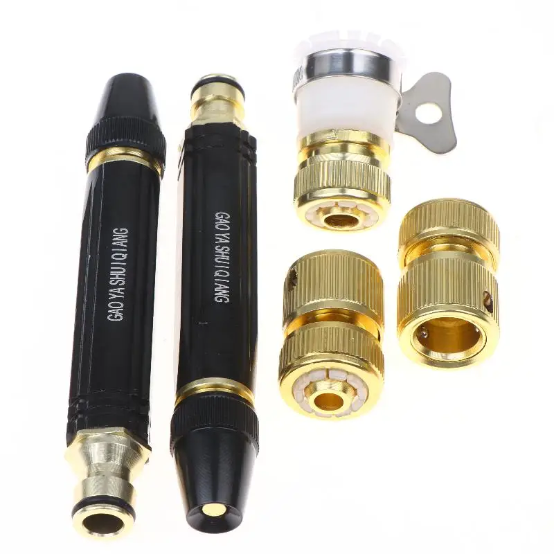 New Garden Hose High Pressure Jet Spray Nozzle Cleaning Power Washer Sprayer Compatible With Standard Garden Hose Accessories - view 4