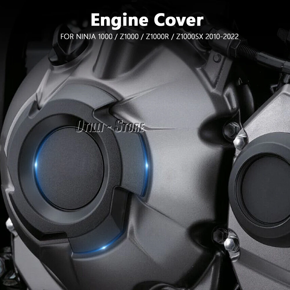 

For Kawasaki Z1000 Z1000R Z1000SX NINJA1000 Ninja 1000 SX Motorcycle ABS Engine Stator Guard Engine Protection Cover Black