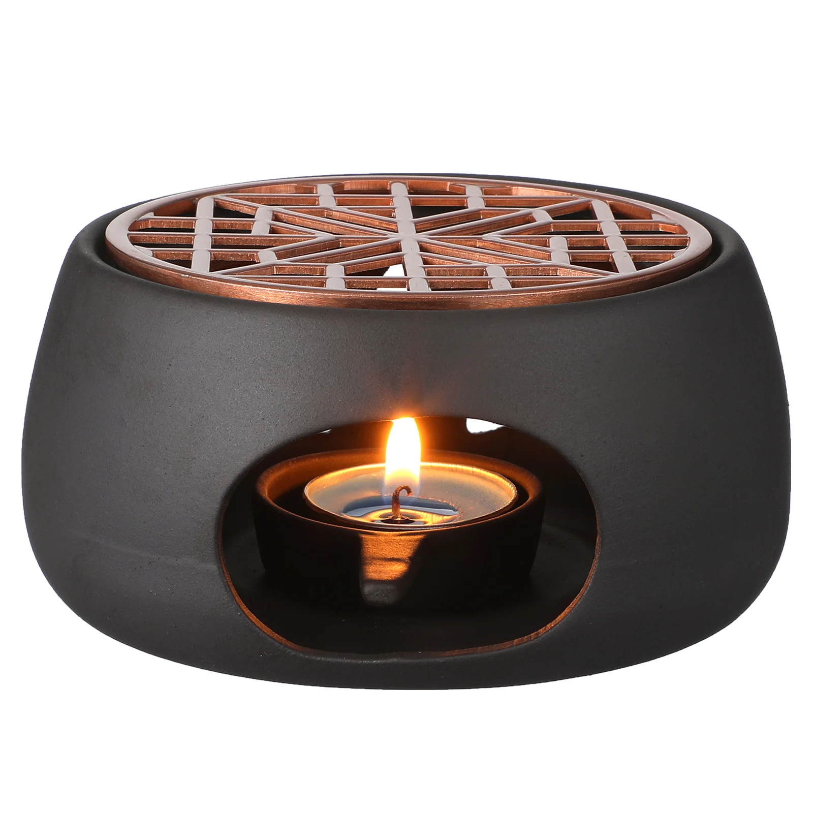 

1 комплект, подогреватель для чайника, керамическая полая грелка, многофункциональная подставка для чайной свечи, настольный декор для теплого чая, кофе, молока, ежедневного использования