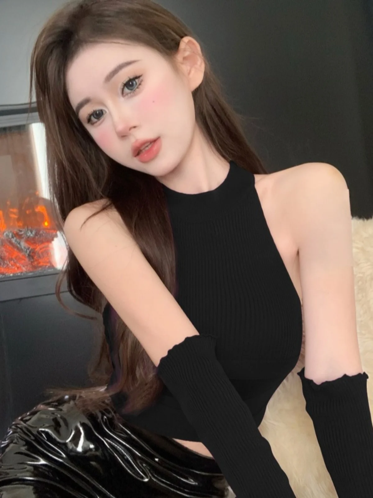 

Sweaters Jumpers Pullovers Women Ladies Clothing Layered Style Christmas Holiday Winter Festival Professional Formal Solid Girl