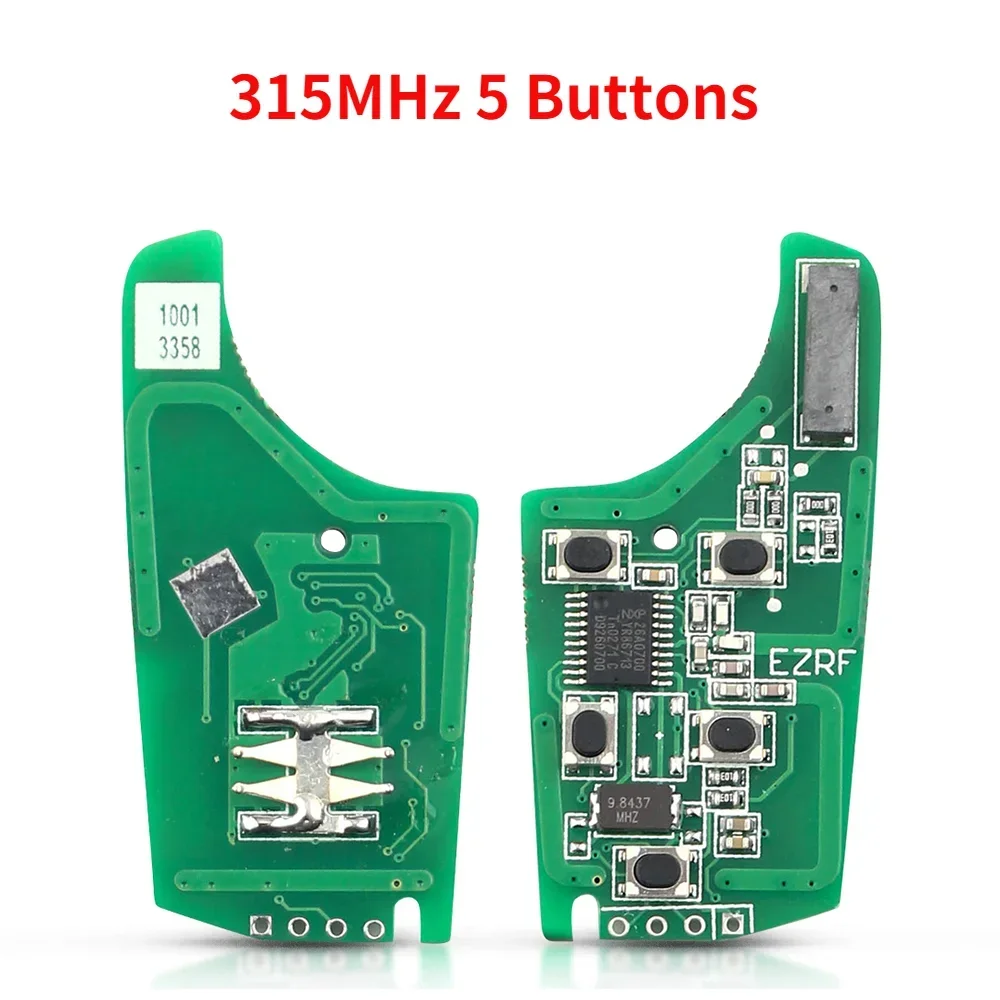 KEYYOU Car Circuit Board chiave elettronica a distanza per Chevrolet Malibu Cruze Aveo Spark Sail Opel/Vauxhall 315/433MHz