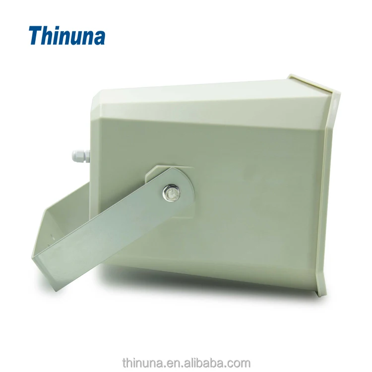 Thinuna MHS-50S 50W Outdoor Waterproof IP66 Horn Speaker ABS Material Portable Campus Village Public Broadcasting Music Speaker